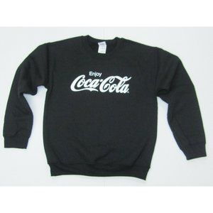 Coca-Cola "Enjoy" Black Sweatshirt Medium